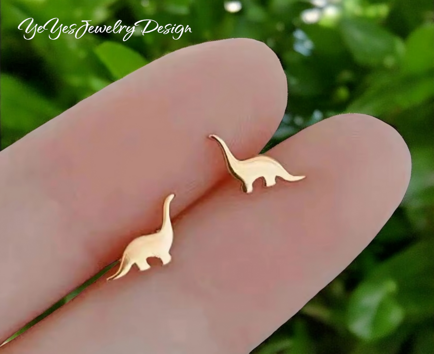 925 Sterling Silver Stud Tiny Animals Earrings. - YeYesJewelryDesign