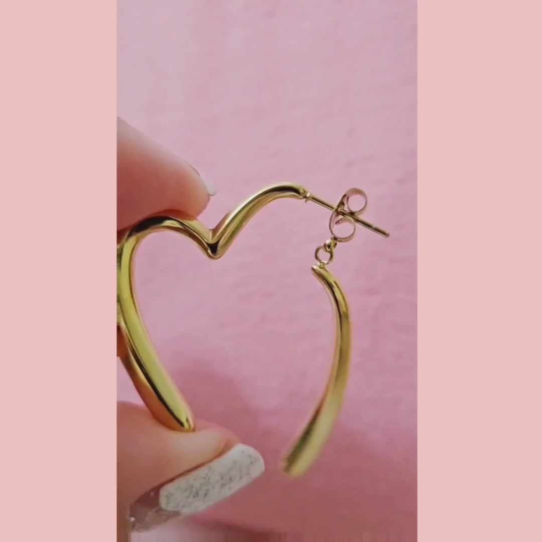 Gold Plated Hypoallergenic Hoop Earrings | Stylish & Comfortable